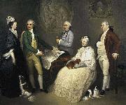 Franciszek Smuglewicz Portrait of James Byres of Tonley and his family painting